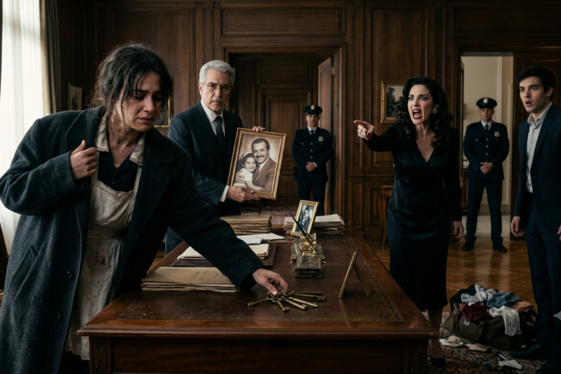 La herencia del magnate se la llevó la sirvienta